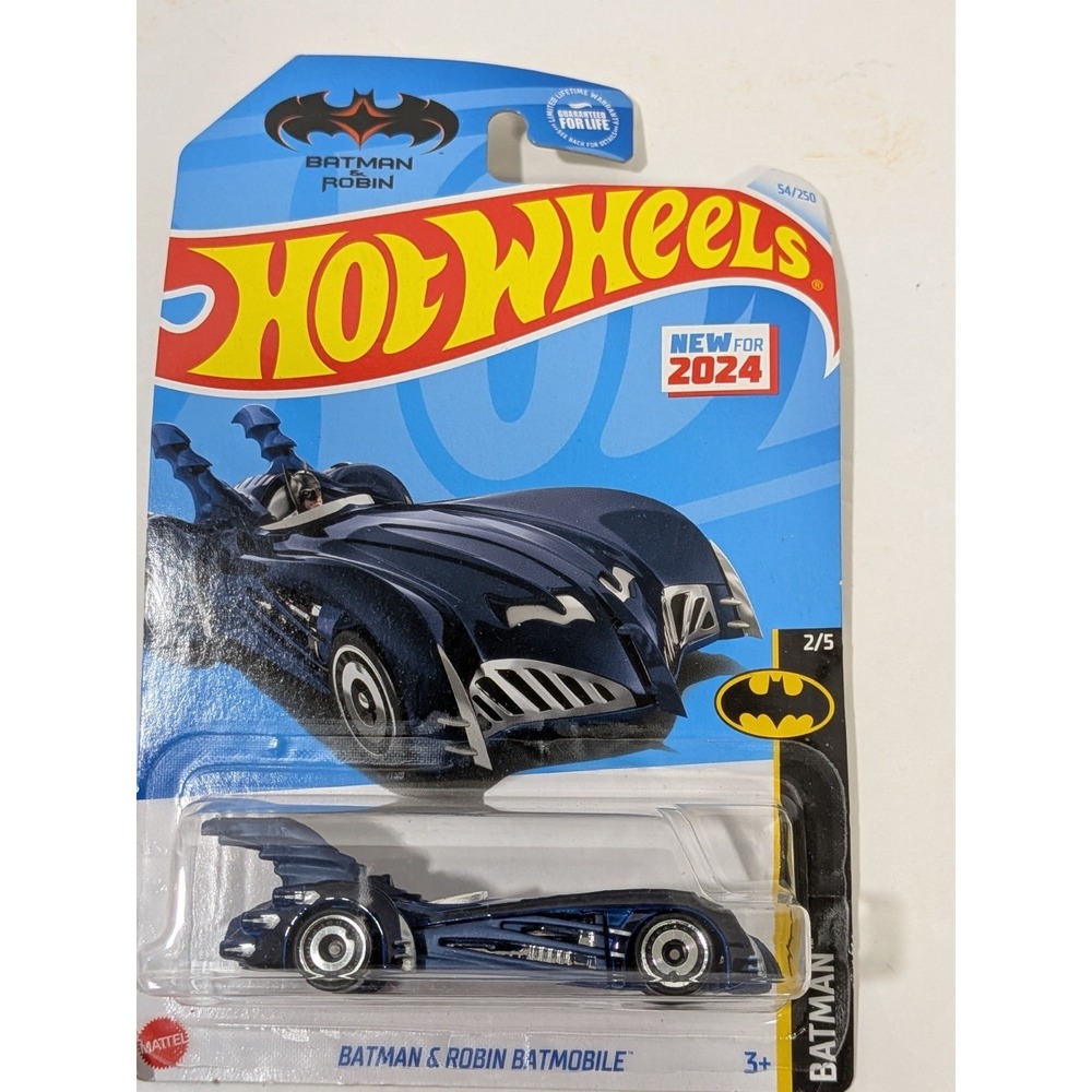 2025 HOT WHEELS BLUE BATMAN & ROBIN BATMOBILE 1/5 BATMAN 2/250